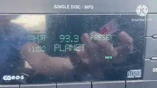 WTPT 93.3 (Forest City, NC) &ldquo;93.3 The Planet Rocks&rdquo; Station ID