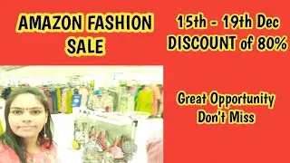 Amazon Upcoming Sale December 2019/ Upto 80% Off on Everything