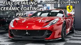 Ferrari 812 Superfast - Detailing, PPF and Ceramic Coating by FAW CUSTOMS