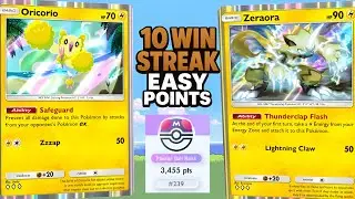 This deck gives you easy 10 win streak ,Top 200 rank | Pokemon TCG pocket