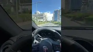 Driving in Casablanca casa Anfa #morocco #driving #alfaromeo #casablanca