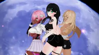 (Trio) Masked bitcH - Gumi (Male Version) (VrChat MMD)