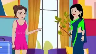 बेटी बिन ससुराल | Hindi kahaniya | moral stories | toons kahani | Cartoonkick #hindistories