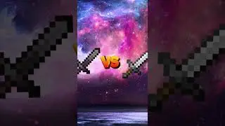 Minecraft netherite sword vs Minecraft all sword #minecraft #sword #shorts