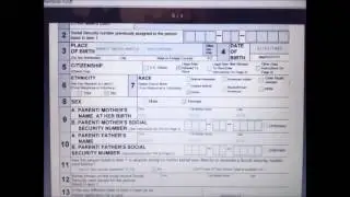 K1 Fiance Visa - How to fill up SSN form