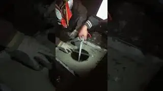 process of FDD testing with sand replacement method     GSB bed