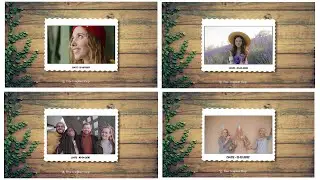 Simple Photo Click Freeze Frame - After Effects Template