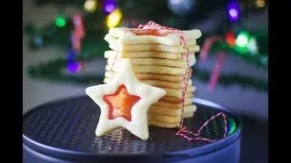 Stained Glass Cookies Recipe | Christmas Cookies
