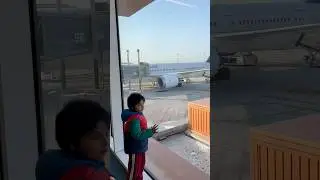 Airport ✈️ #airport #jeddahairport  #travel #flight #kids #vlog #shorts #jessie #pricetag #voetbal