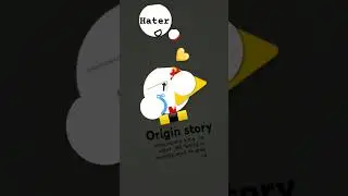 Come and join me of your character origin story with me