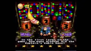 Swanky's Bonus Bonanza 1 (Gangplank Galleon) - Donkey Kong Country 2 102% Walkthrough