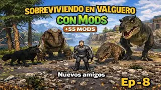 Dia 8 -  Tenemos nuevos amigos y nos preparamos para luchar ... | ARK Ascended | PC/PS5/XBOX |  #ark