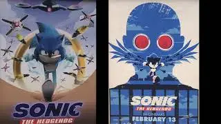 2 Way Past Cool Sonic Movie Fan Art!