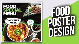 Best Social Media Post | Design in illustrator | Food Post Design - illustrator  tutorials