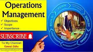 Operations Management | Basic Concept | Importance of operations management | BBA | BCOM | MBA | UGC