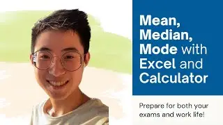 📊 Mean, Median & Mode (Ungrouped Data) | Easy Shortcuts Using Excel & Calculator