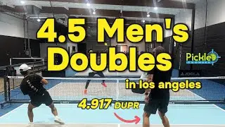 this is what 4.5 pickleball looks like in los angeles, ca (1/9/2025)