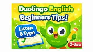 Duolingo English-Listen &Type Beginner's Tips and Gameplay #likeandsubscribe @Sushma.23 