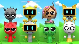 HELP! SPRUNKI Inredilbox NEW SWAP | Tiles Hop EDM Rush!