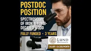 MSCA Postdoc at Lund University | Fully Funded 3-Year Fellowship in Spectroscopy | Apply Now!