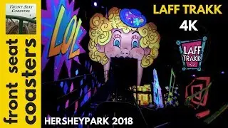 Laff Trakk 4K POV Hersheypark 2018 Front Seat On-Ride Roller Coaster Springtime In The Park