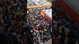 🚈Why is indian railways in so much losses with overcrowded trains?
