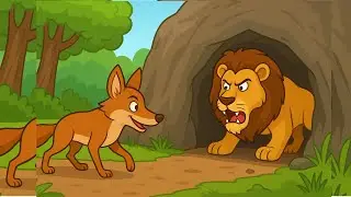 The Talking Cave and the Clever Jackal | Clever Jackal Outsmarted the Lion | Moral Story for Kids