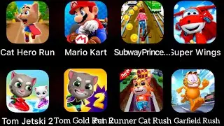 Cat Hero Run,Tom Jetski 2,Tom Gold Run 2,Super Wings: Jett Run,Mario Kart,Garfield Rush,Pet Runner&hellip;.