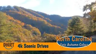 SCENIC DRIVE NORTH CAROLINA///Fall Colors in the Mountains