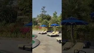 swimming pool #swimming #swimmingpool #nature #blue #sky #mountains #tree #pool #view #water