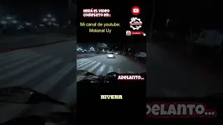 Yorugua Project: Night in Artigas, full moon and crossing into Brazil 🌕🏍️