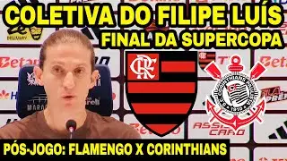 PÓS-JOGO: COLETIVA DO FILIPE LUÍS AO VIVO APÓS FLAMENGO X CORINTHIANS / FINAL DA SUPERCOPA 2026