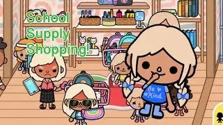 School Supply Shopping ruined by Bully!| Toca Sloth **with voice**