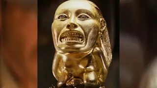 Indiana Jones Golden Idol Moving Eyes