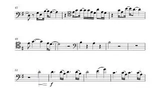 The Piano Guys - Begin Again (Cello Score)