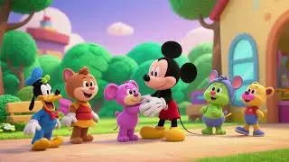 Mickey Helping Friends Song 🤝 | Sharing & Kindness | Kids Learning Song