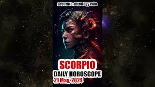 SCORPIO DAILY HOROSCOPE, May 21, 2024