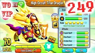 Sức mạnh Titan High Occult Titan Dragon New Dragon City Fan HNT Channel P249