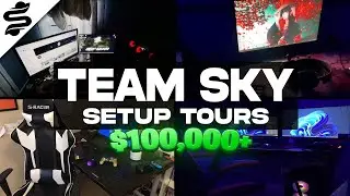 Team Sky Gaming Setup Tours! ($100,000+)