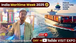 Odisha Maritime Board at India Maritime Week 2025 ⚓ | Sailing Towards a Blue Future | VisitExpo Live