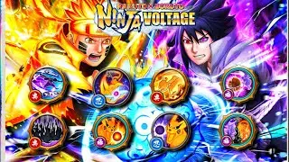 NxB NV: Solo Attack Mission (Naruto light & Sasuke shadow) Gameplay.