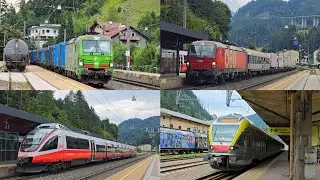Trainspotting im August 2025 in der Brenner Region