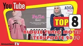 Top 8 Model Baju gamis tunik tunika terbaru 2019 blouse