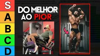 TIER LIST dos EXERCÍCIOS de QUADRÍCEPS (Científico)