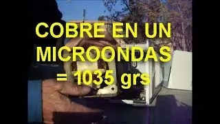 El Cobre en un Microondas