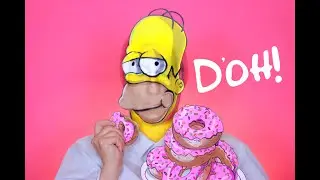 Homer Simpson Makeup