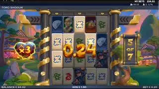 CASINO SLOTS TORO SHOGUN Bonus (real money)