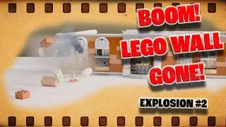 I Blew Up a LEGO Wall in Blender! 💥 | VFX Test with After Effects