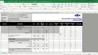 Quantity Estimation of Residential Project in Bahria Town Rawalpindi/Islamabad | WoWAttique