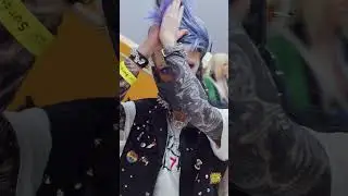 Hitoshi Shinso PUNK Makeover 🤘 #cosplay | My Hero Academia